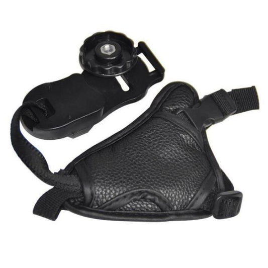 Leather Camera Grip(Black) by buy2fix