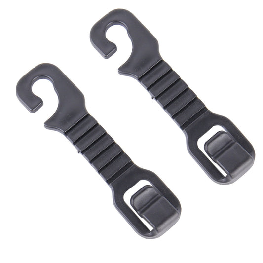 20 PCS Cleverly Plastic Pothook for Car Seat Headrest Backrest(Black) by buy2fix