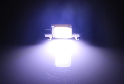 2 PCS 31mm 1.5W 80LM White Light 1 COB LED License Plate Reading Lights Car Light Bulb by buy2fix