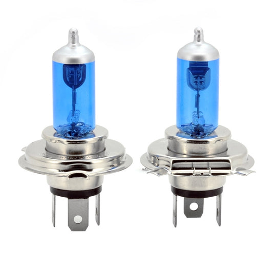 H4 Halogen Car Headlight, 2400 Lumens White Light, 12V / 100W 6000K by buy2fix