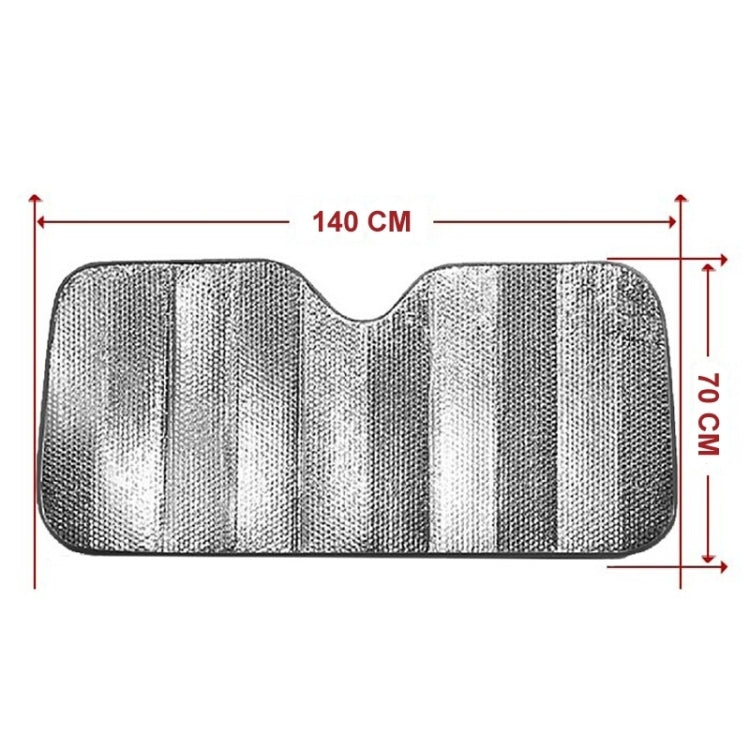 Foldable Car Front Windshield Sunscreen Foil, Size: 140 x 70 cm by buy2fix