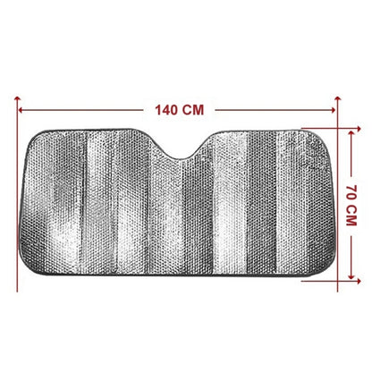 Foldable Car Front Windshield Sunscreen Foil, Size: 140 x 70 cm by buy2fix