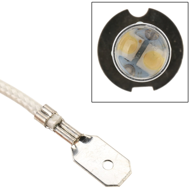 H3 50W 600LM 5500K  White Light 10 SMD-2828-LEDs Car Foglight , Constant Current , DC12-24V(White Light) - In Car by buy2fix | Online Shopping UK | buy2fix