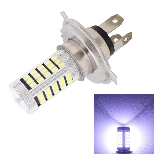 2 pièces H4 12.6W 630LM 6500K lumière blanche 2835 SMD 66 LED antibrouillard de voiture, DC12V