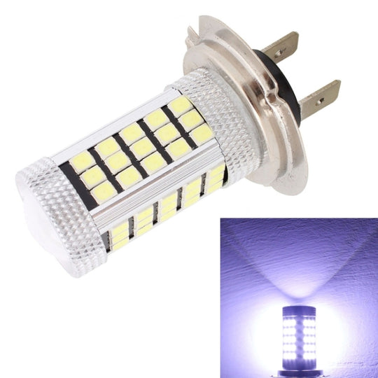 2 pièces H7 12.6W 630LM 6500K lumière blanche 2835 SMD 66 LED antibrouillard de voiture, DC12V
