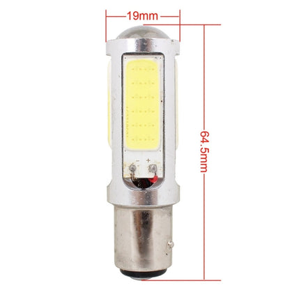 2PCS 1157/BAY15D 1250LM 20W + 5W 5 x COB LED White Light Car Brake Light Lamp Bulb, DC 12-24V - In Car by buy2fix | Online Shopping UK | buy2fix