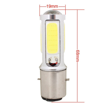 BA20D 1250LM 20W + 5W 5 x COB LED White Light Motorcycle Brake Light Lamp Bulb, DC 12V by buy2fix