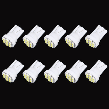 10 PCS T10 8 LED Car Signal Light Bulb(White Light) by buy2fix