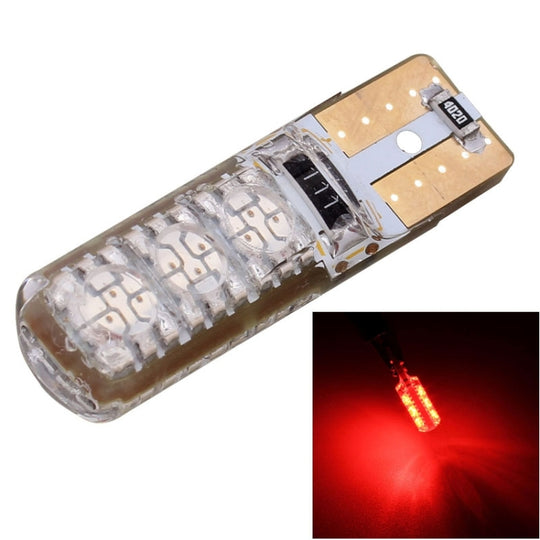10 Stück T10 3W 300LM Silikon 6 LED SMD 5050 Auto-Umrissleuchten Lampe, DC 12V
