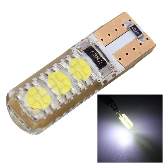 10 Stück T10 3W 300LM Silikon 6 LED SMD 5050 Auto-Umrissleuchten Lampe, DC 12V