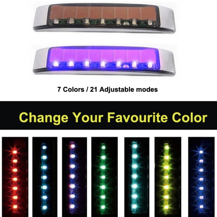 Car Styling Solar Flash LED Anti-collision Decorative Light - In Car by buy2fix | Online Shopping UK | buy2fix