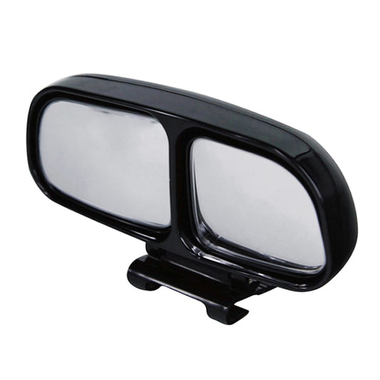 Left Side Rear View Blind Spot Mirror Universal adjustable Wide Angle Auxiliary Mirror(Black) by buy2fix