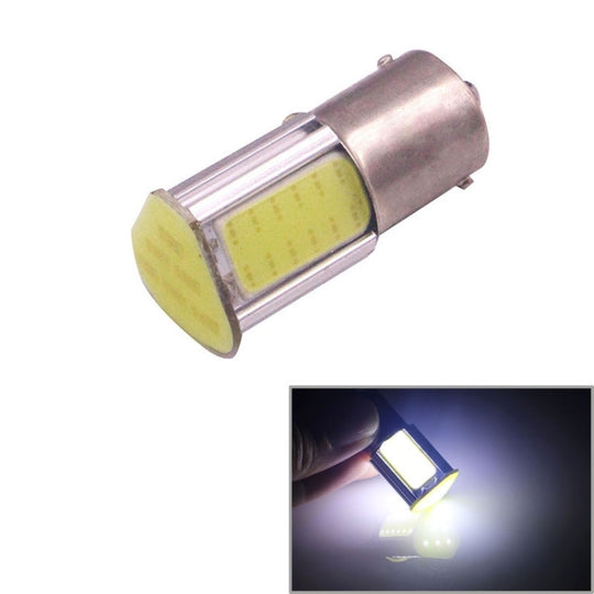 1156 4,5 W 240 LM weißes Licht 4 LED COB Auto Bremslicht Lenkung Glühbirne, DC 12–24 V