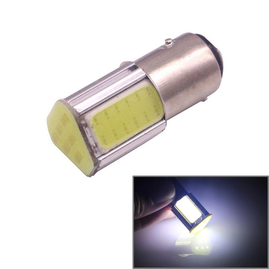 1157 4,5 W 240 lm weißes Licht 4 LED COB Auto Bremslicht Lenkung Glühbirne, DC 12–24 V