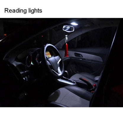 2 PCS 39mm 1.5W 80LM White Light 1 COB LED License Plate Reading Lights Car Light Bulb - Door Lights by buy2fix | Online Shopping UK | buy2fix