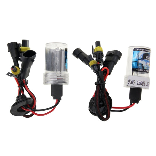 DC12V 35W HB3/9005 HID Xenon Light Single Beam Super Vision Waterproof Head Lamp, Color Temperature: 4300K, Pack of 2 by buy2fix