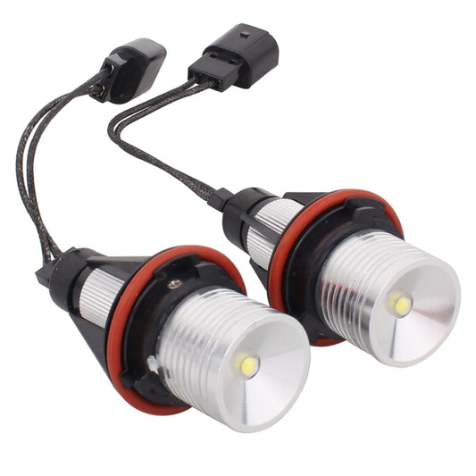 MZ E39 3W 240LM LED Super Bright Car Angel Eyes White Daytime Running Marker Light for BMW E39, DC 8-30V, 1 Pair by buy2fix