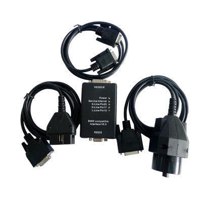 Kit de diagnostic pour interface compatible BMW V6.5 (noir)