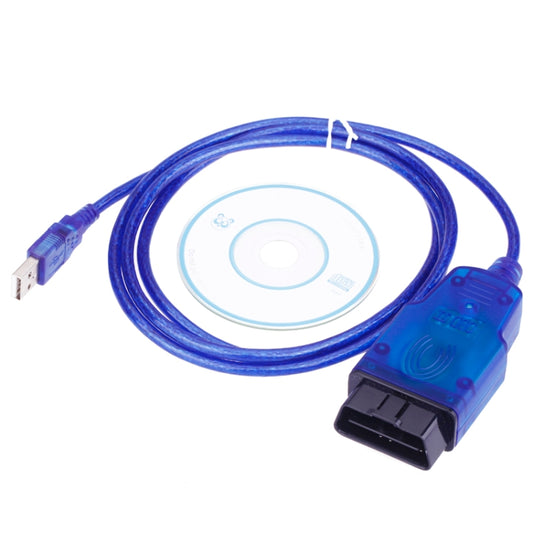 For Opel Tech 2 USB Car Diagnostic OBDII Tool EOBD Cable(Blue) by buy2fix