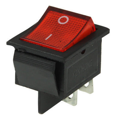 DIY Red Light OFF-ON Rocker Switch for Racing Sport (5pcs in one packing, the price is for 5pcs) by buy2fix
