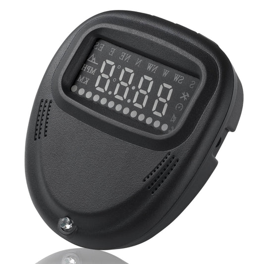 A1 2.0 inch Car GPS HUD Head Up Display Vehicle-mounted Security System, Support Speed & Real Time & Altitude & Over Speed Alarm & Compass & MPH & Auto Sleeping & KM & Satellite Signal by buy2fix