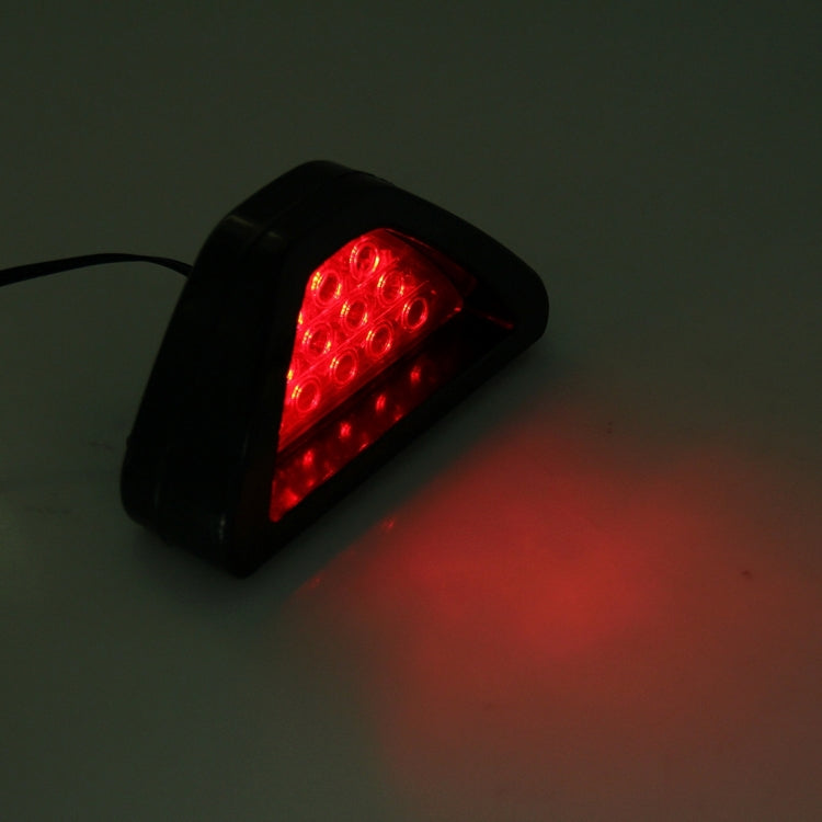Red 12 LED Brake Lamp for Vehicle (DC 12V) - In Car by buy2fix | Online Shopping UK | buy2fix
