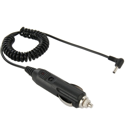 2A 3.5mm Power Supply Adapter Plug Coiled Cable Car Charger, Length: 40-140cm by buy2fix