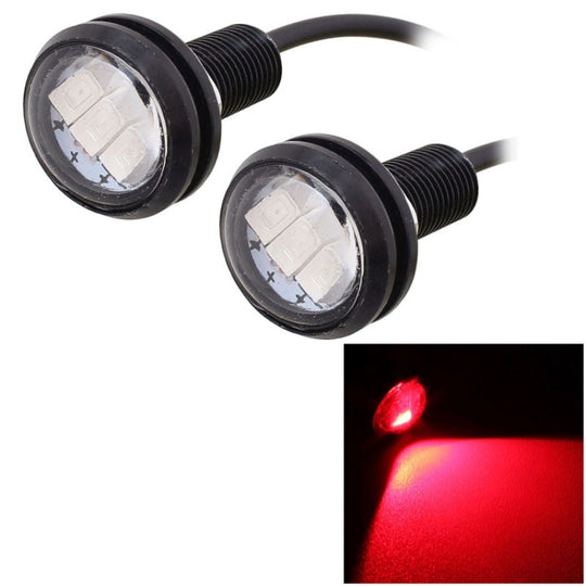 2 STÜCKE MZ 22,5 mm 1,5 W 150 LM Rotlicht 3 LED SMD 5630 Scheinwerfer Adlerauge Licht Tagfahrlicht für Fahrzeuge