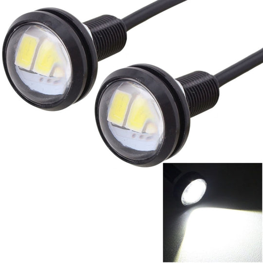 2 STÜCKE MZ 22,5 mm 1,5 W 150 LM Weißlicht 3 LED SMD 5630 Scheinwerfer Adlerauge Licht Tagfahrlicht für Fahrzeuge
