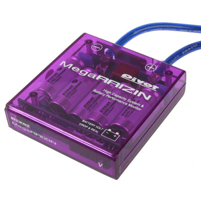 PIVOT Mega Raizin Voltage Stabilizer, High Capacity System & Battery Performance Monitor, DC 12V(Purple) by buy2fix