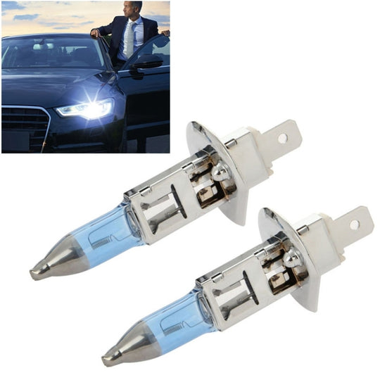 Lampe de phare de voiture halogène PEGASUS H1, lumière blanche chaude de 1600 lumens, 12V / 100W 5000K