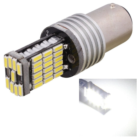 2 Stück 1157 9W 450LM weißes Licht 45 LED 4014 SMD Auto Bremslicht Lenkung Glühbirne, DC 12V