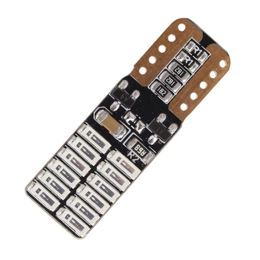 2 PCS T10 4.8W 720LM Red Light 24 SMD 4014 LED Error-Free Canbus Car Clearance Lights Lamp, DC 12V by buy2fix