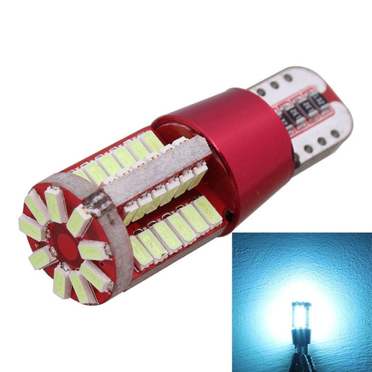 2 pièces T10 5W 285LM lumière bleu glace 57 SMD 4014 LED sans erreur Canbus feux de gabarit de voiture lampe, DC 12V