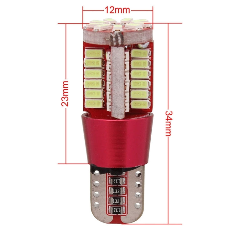 2 PCS T10 5W 285LM Ice Blue Light 57 SMD 4014 LED Error-Free Canbus Car Clearance Lights Lamp, DC 12V - In Car by buy2fix | Online Shopping UK | buy2fix