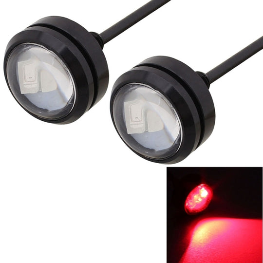 2 STÜCKE 22,5 mm 1,5 W 150 LM Rotlicht 3 LED SMD 5630 Scheinwerfer Adlerauge Licht Tagfahrlicht für Fahrzeuge