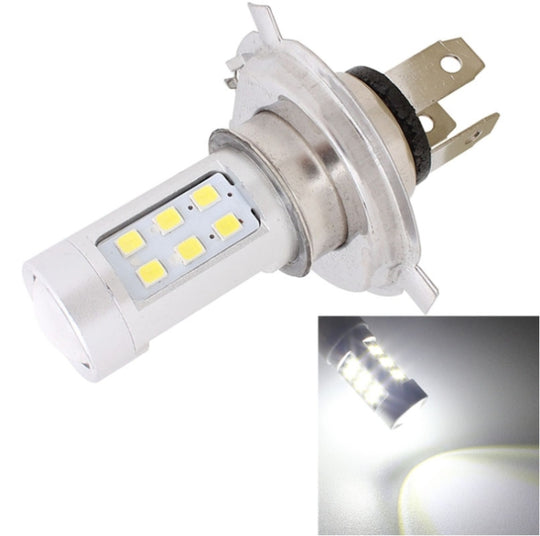H4 4.2W 630LM Weißlicht 21 LED 2835 SMD Autoscheinwerferlampe, Konstantstrom, DC 12-24V