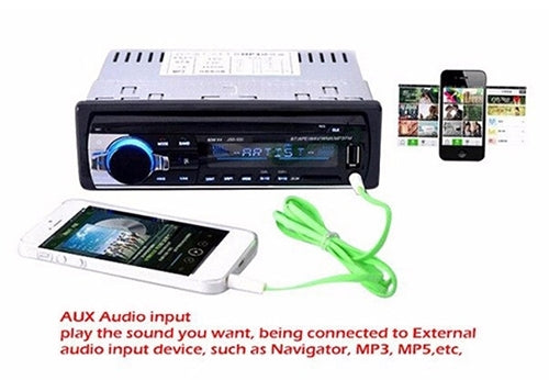 JSD-520 Car MP3 Player with Remote Control, Support FM, BT, USB / SD / MMC - Car MP3 & MP4 & MP5 by buy2fix | Online Shopping UK | buy2fix