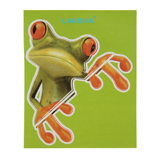 Frog Pattern Car Sticker, Size: 15.5x12.5 cm by buy2fix