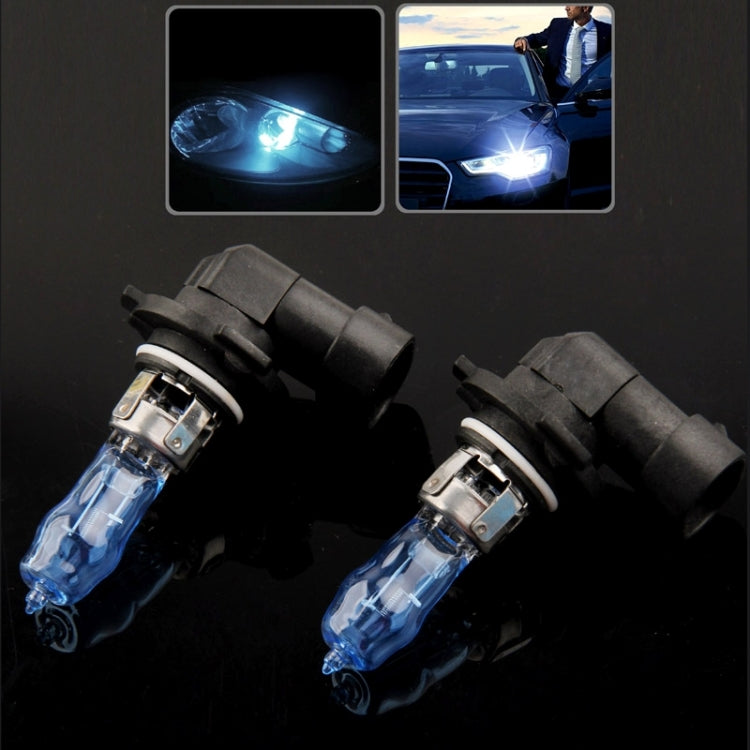 HOD 9005 Halogen Bulb, Super White Car Headlight Bulb, 12 V / 100W, 6000K 2400 LM (Pair) - In Car by buy2fix | Online Shopping UK | buy2fix