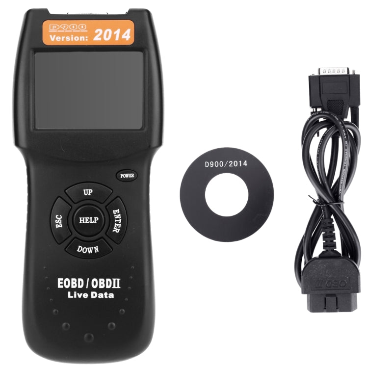 D900 CANBUS OBDII Live PCM Data Code Reader 2012 Ve(Black) - In Car by buy2fix | Online Shopping UK | buy2fix