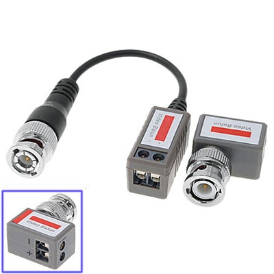 1 Channel Passive BNC Network Video Balun Transceiver by buy2fix