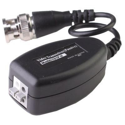 2 PCS Passive UTP Video Balun Transceiver(Black) - Security by buy2fix | Online Shopping UK | buy2fix