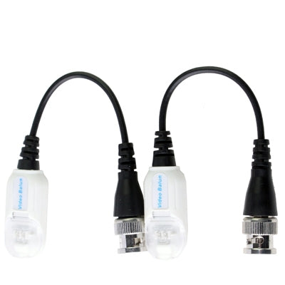2 PCS Passive UTP Network Video Balun CAT5 to Camera CCTV BNC DVR O-612 by buy2fix