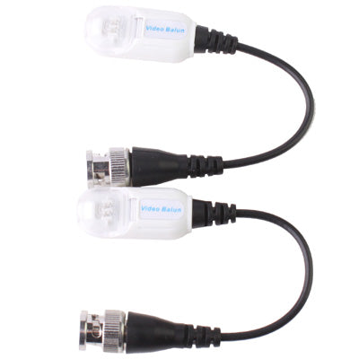 2 PCS Passive UTP Network Video Balun CAT5 to Camera CCTV BNC DVR O-612 - Security by buy2fix | Online Shopping UK | buy2fix