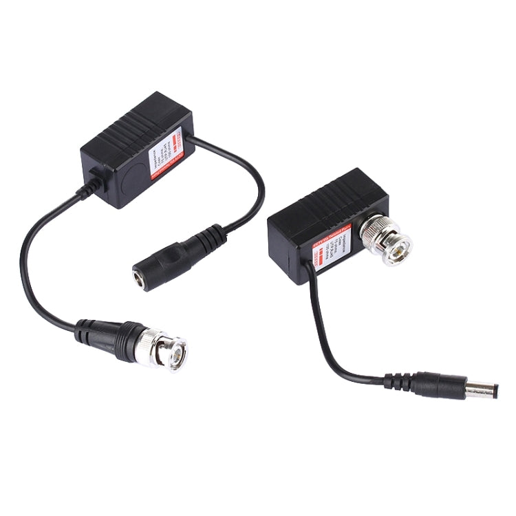 2 PCS HD 213A Coaxial CVI/TVI/AHD Video Audio Power Balun Transceiver - Security by buy2fix | Online Shopping UK | buy2fix