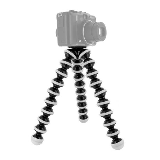 Trépied d'appareil photo à poignée flexible pour mini appareil photo numérique (noir)