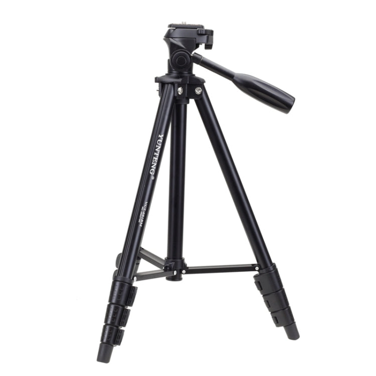 YUNTENG VCT-681 138cm SLR / Micro-SLR / Digital Cameras Tripod Stand, 4-Section Folding Aluminum Legs, Suitable for Canon / Nikon / Panasonic / Pentax / Casio / Sony / Fuji (Load Capacity: 3kg) - Camera Accessories by buy2fix | Online Shopping UK | buy2fix