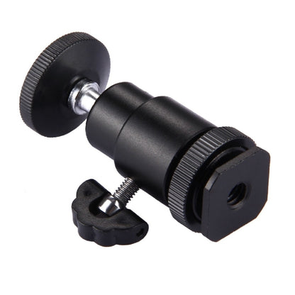 Aluminum Alloy Hot Shoe Tripod Heads, 1/4 inch Male Screw Adapter - Camera Accessories by buy2fix | Online Shopping UK | buy2fix