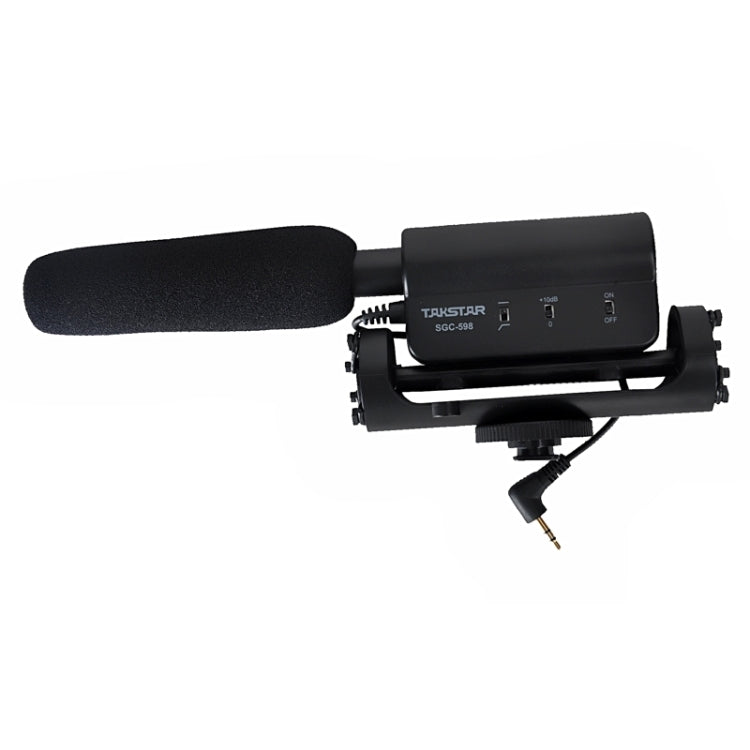 TAKSTAR SGC-598 Professional Photography Interview Dedicated Microphone for DSLR & DV Camcorder - Consumer Electronics by buy2fix | Online Shopping UK | buy2fix